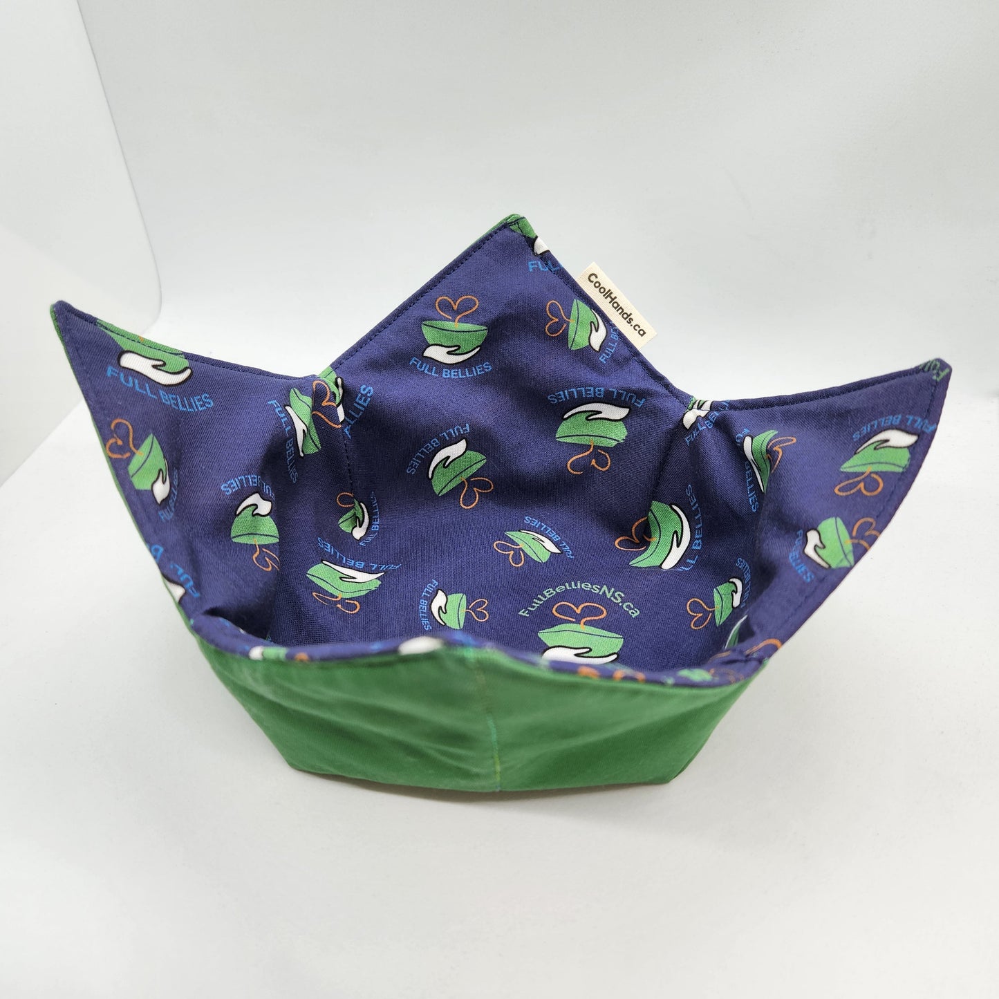 100% Cotton Microwavable Bowl Cozy - Full Bellies-1