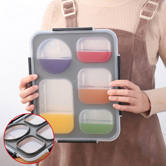 304 Stainless Steel Insulated lunch Box Student Lunch Box With Lid-0