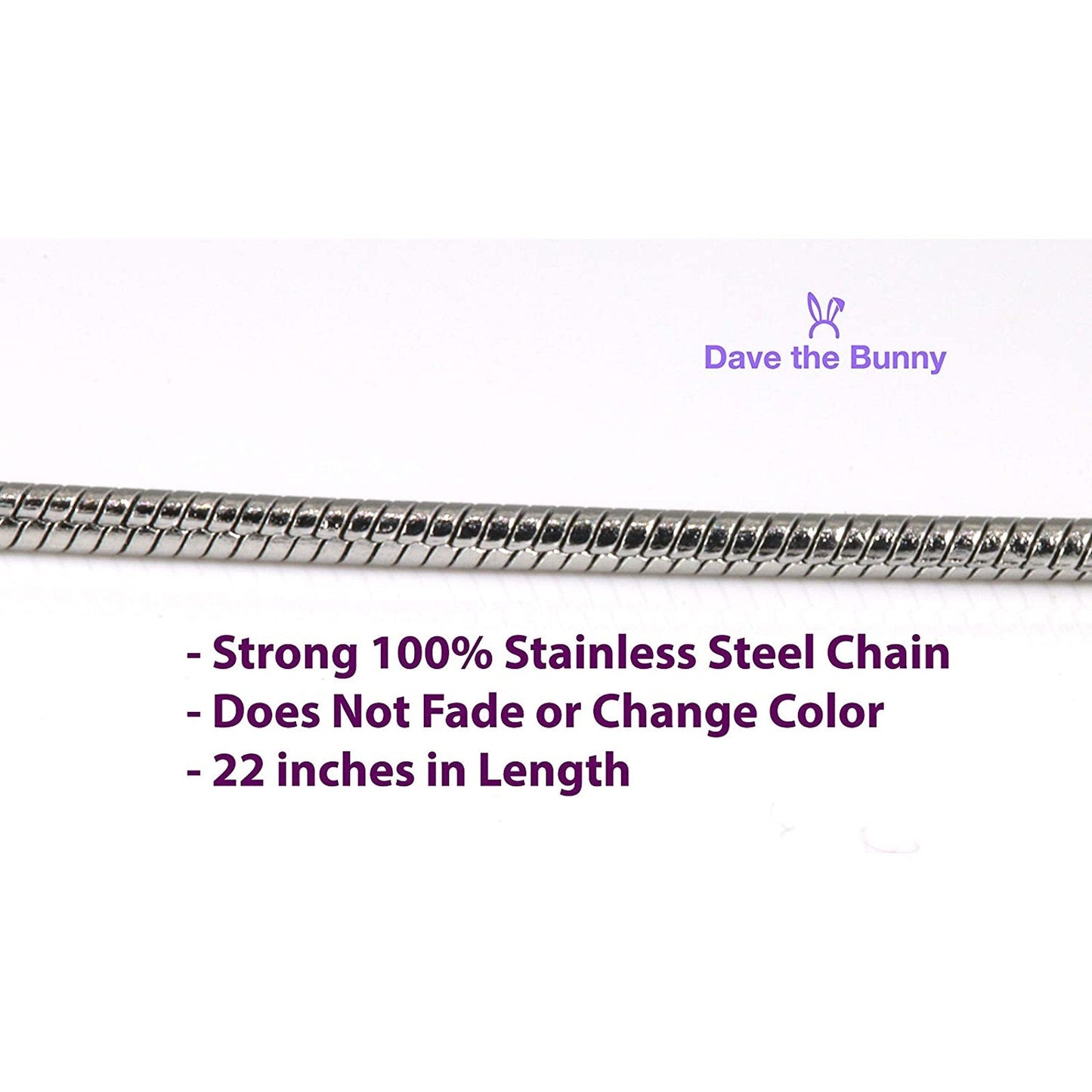 Treble Clef Music Symbol Charm Snake Chain Necklace-2