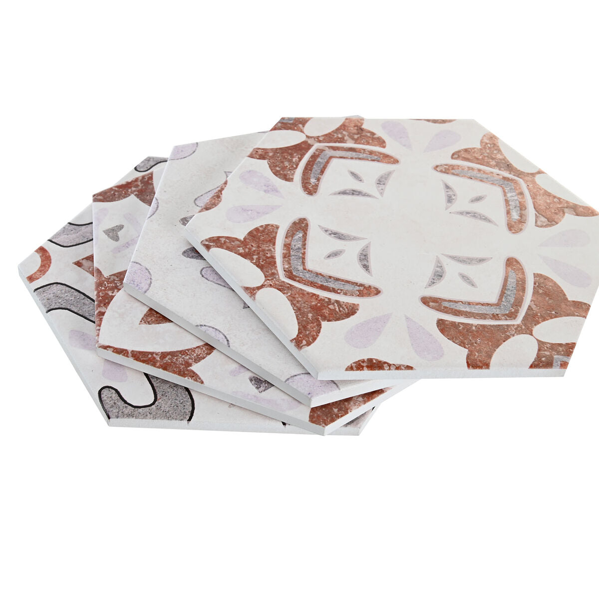 Coasters DKD Home Decor 10,8 x 10,8 x 0,7 cm-1