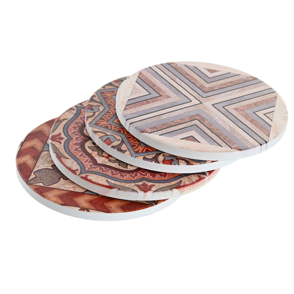 Coasters DKD Home Decor 10,8 x 10,8 x 0,7 cm-1