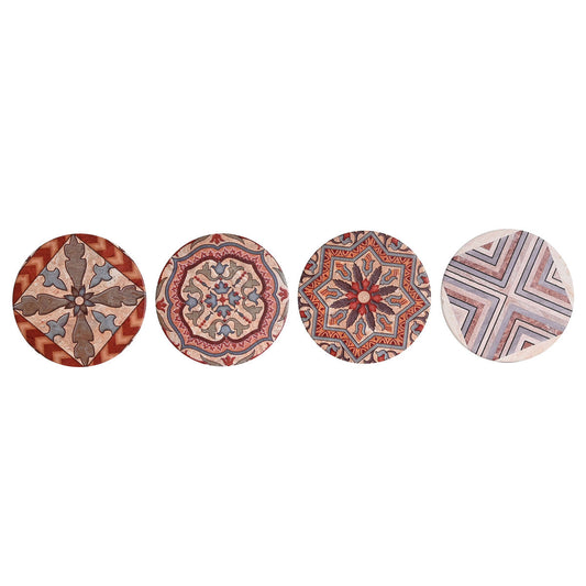 Coasters DKD Home Decor 10,8 x 10,8 x 0,7 cm-0