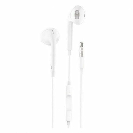 Headphones with Microphone Tech One Tech TEC1001 White-0
