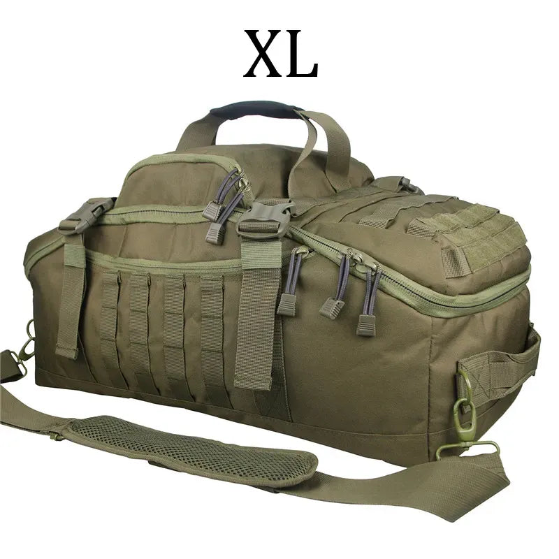60L 80L Camping Backpacks Men Military Tactical Backpack Molle Army Hiking Travel Climbing Rucksack Sports Gym Duffel Bag