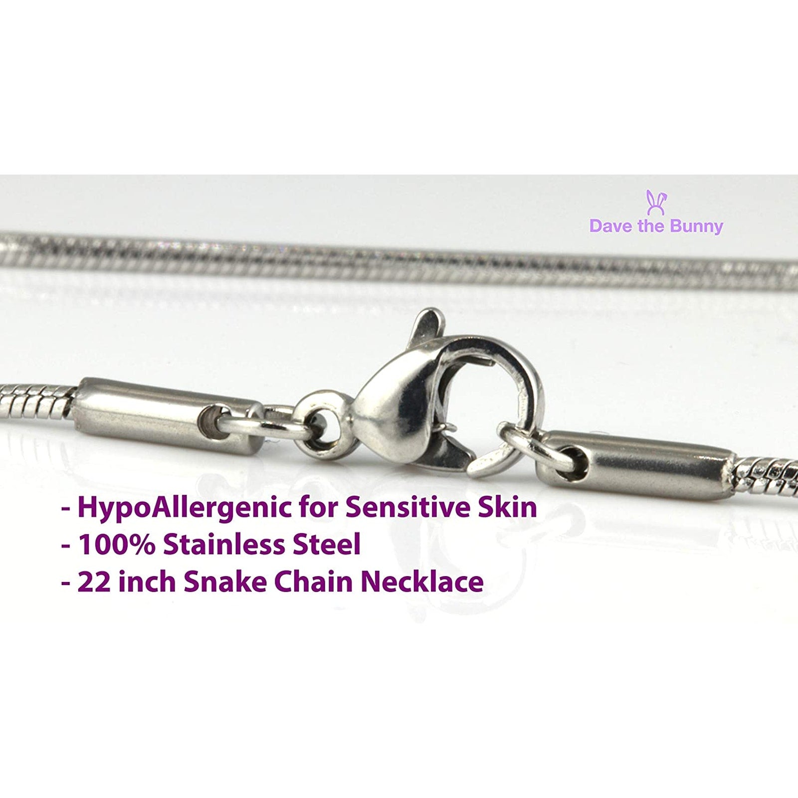 Treble Clef Music Symbol Charm Snake Chain Necklace-1